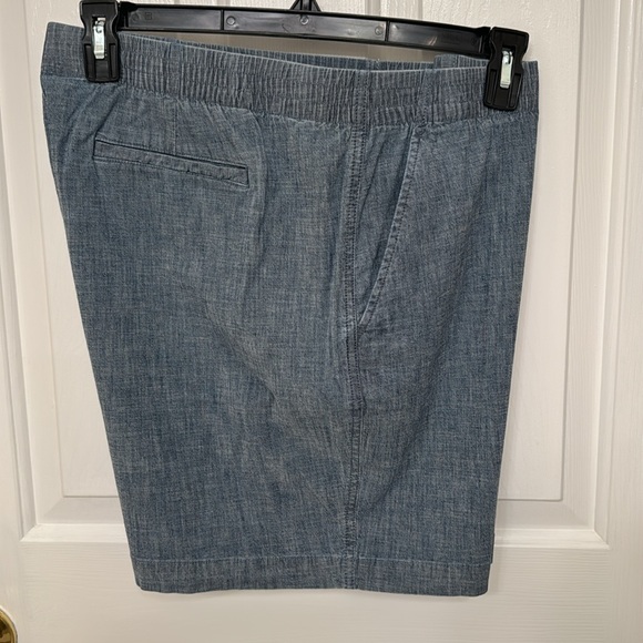 Elastic waist faux jean cotton shorts 18 Petite Mid Rise - Picture 2 of 7